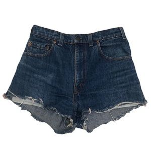Vintage Levis Cutoff Jean Short Shorts